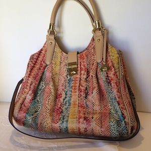 Brahmin Elsa Dove Purse Shoulderbag Satchel